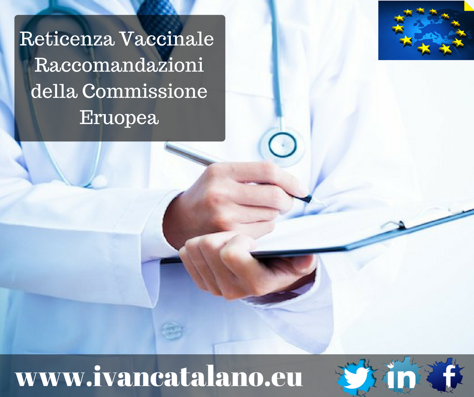 Vaccinazione: per la Commissione Europea lo scoglio è la reticenza, per me è una questione di diritto